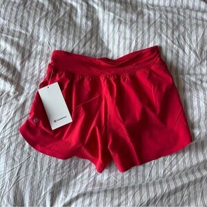 NWT Lululemon fast and free shorts, S